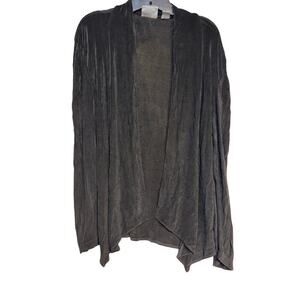 CHICOS TRAVELERS black blazer jacket size Medium M